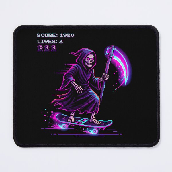 Item preview, Vaporwave Retro Arcade Reaper designed and sold by DesignedByMarty.
