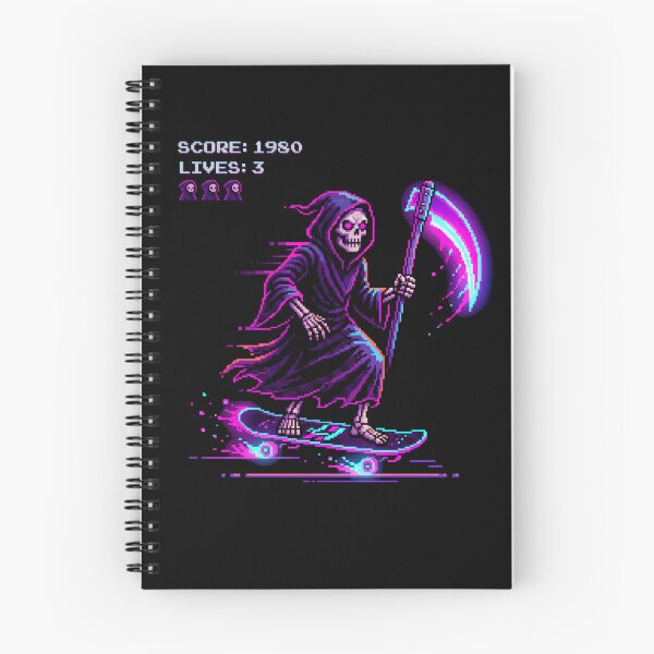 Item preview, Vaporwave Retro Arcade Reaper designed and sold by DesignedByMarty.