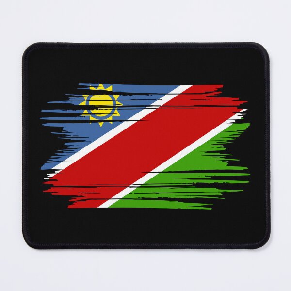 Item preview, Distressed Namibia Flag NA designed and sold by shitpostee.