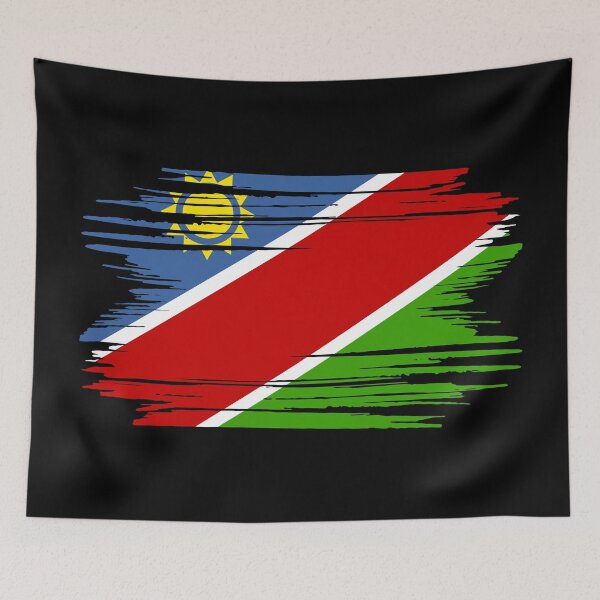 Item preview, Distressed Namibia Flag NA designed and sold by shitpostee.