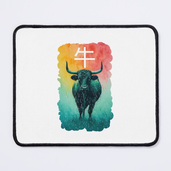 Item preview, Zodiac in the Rain | Year of the Ox designed and sold by halibutgoatramb.