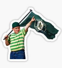 Ham Porter Called Shot Oakland A's Shirt Sticker