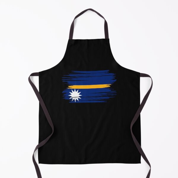 Item preview, Distressed Nauru Flag NR designed and sold by shitpostee.