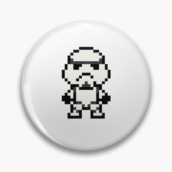 Item preview, Pixel Characters - Stormtrooper designed and sold by FancyOwlDesigns.