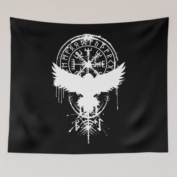 Artikelvorschau, Vegvisir & Rabe | Nordische Geschenke für Wikinger entworfen und verkauft von BrokenLabel.