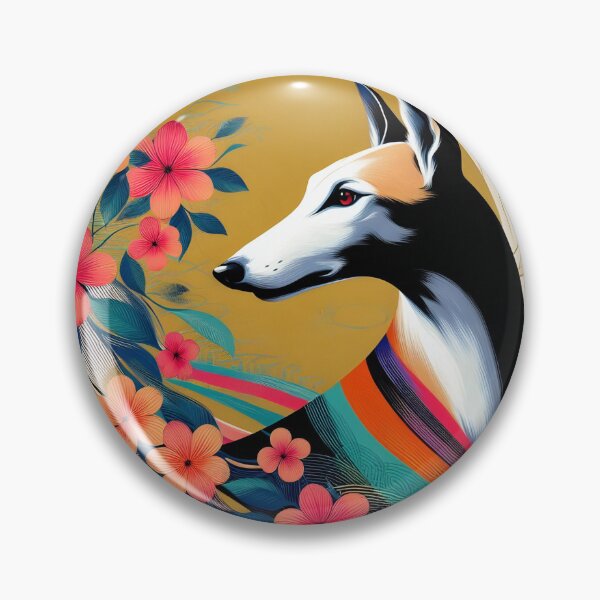 Artikelvorschau, GALOGO - Ukiyo-e Suibokuga Greyhounds - Vol. III  Floral Contemporary Collection entworfen und verkauft von GALOGO – Art for Sighthounds & Animal Welfare.