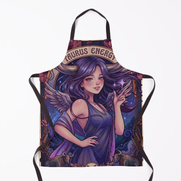 Item preview, Taurus Zodiac Goddess Anime Art | Taurus Energy Celestial Angel | Dark Galaxy Astrology Illustration | Bull Zodiac Sign | Fantasy Horoscope Wall Art | Taurus Birthday Gift designed and sold by RSDigitalPrintDesign.