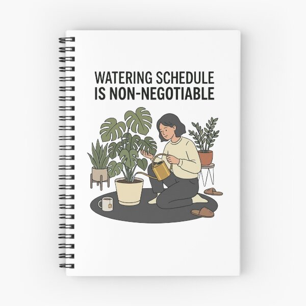 Item preview, Watering Schedule Is Non-Negotiable designed and sold by Northbound Press.