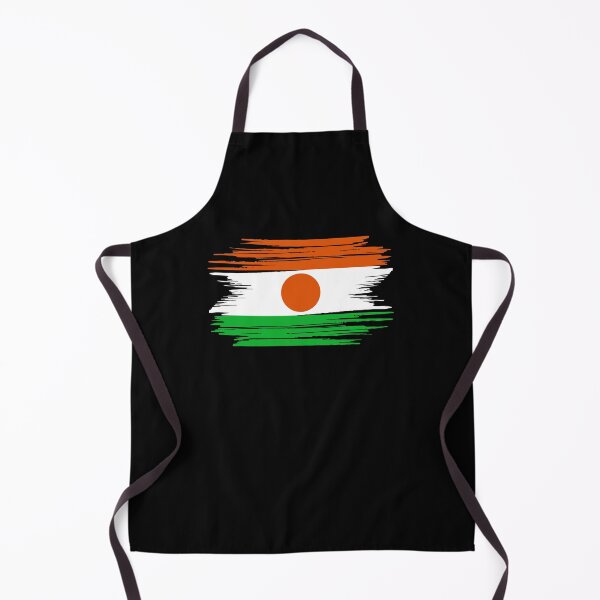 Item preview, Distressed Niger Flag NE designed and sold by shitpostee.