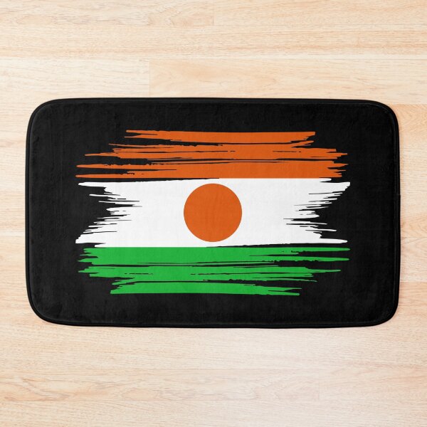 Item preview, Distressed Niger Flag NE designed and sold by shitpostee.
