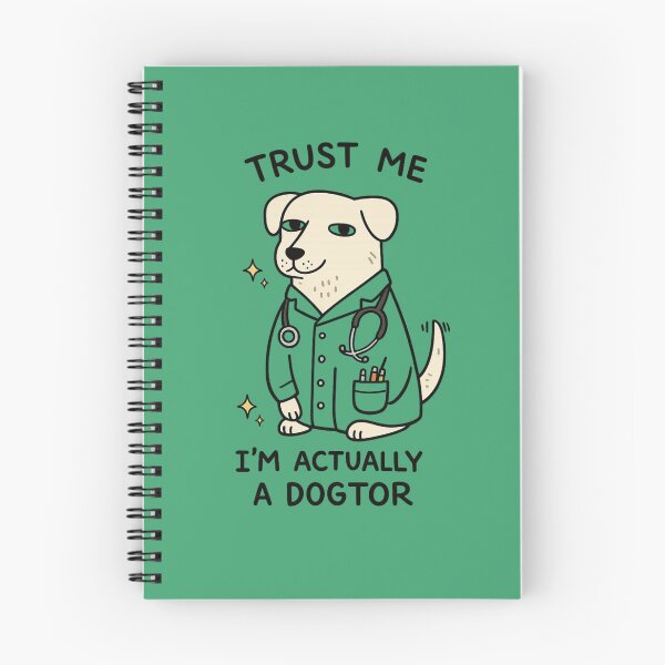Item preview, Funny Dog Doctor Cartoon designed and sold by Saeed  Ahmad.