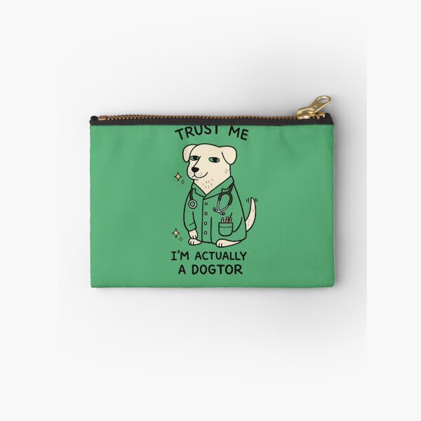 Item preview, Funny Dog Doctor Cartoon designed and sold by Saeed  Ahmad.