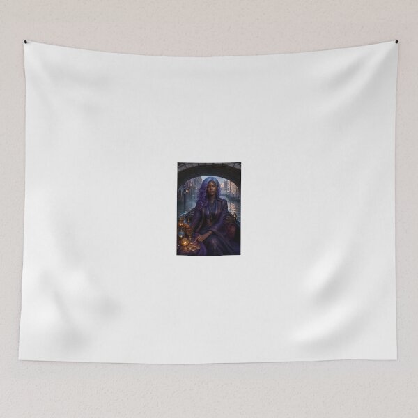 Item preview, Purple Hair Woman in Venice Canals designed and sold by CathryneDelamort.