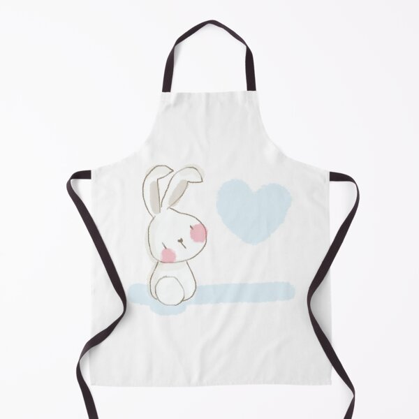 Item preview, Blue love heart bunny designed and sold by Hephzibahlove.