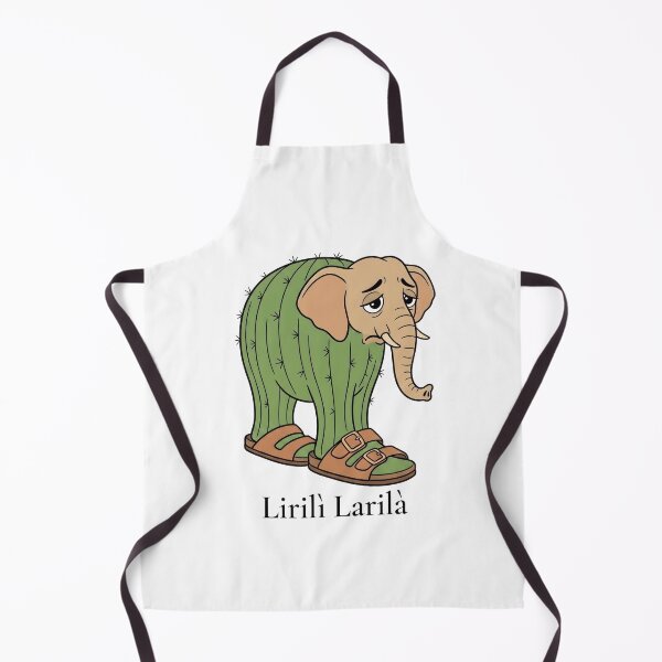 Item preview, Lirili Larila – Funny Italian Brainrot Gift Meme Elephant Cactus Sandals designed and sold by Sekla-Studio.