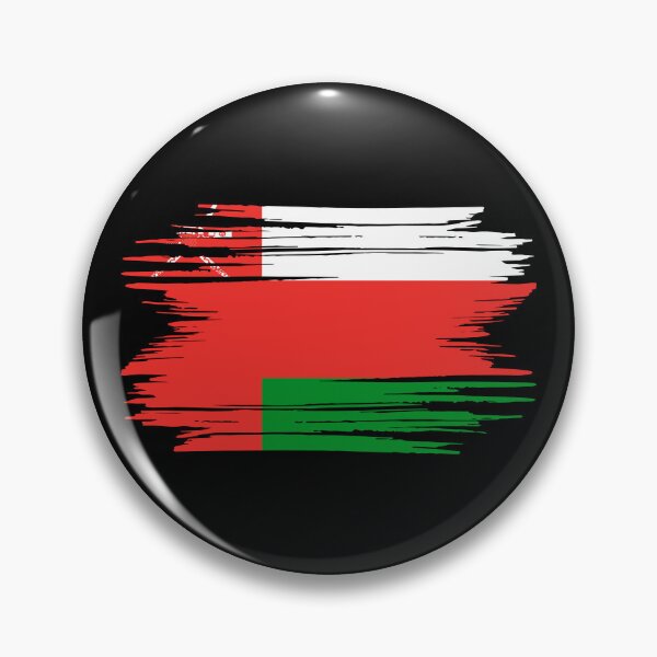 Item preview, Distressed Oman Flag OM designed and sold by shitpostee.