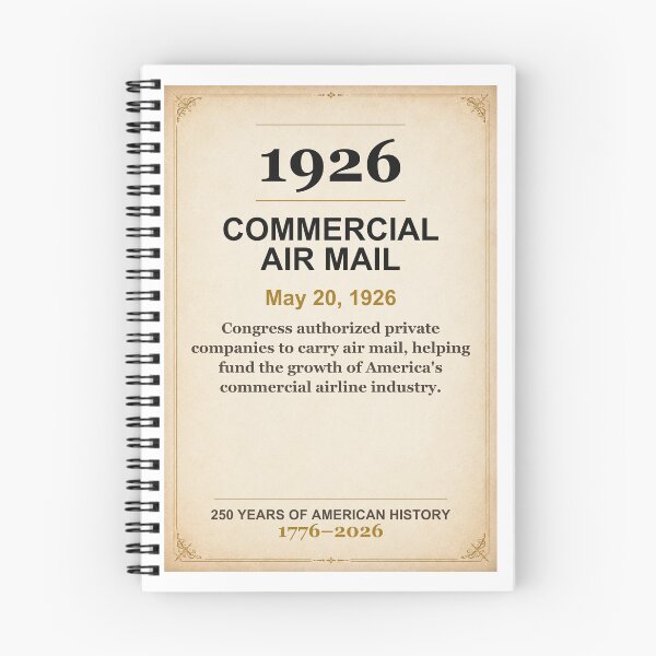 Item preview, America 250 | Commercial Air Mail | 1926 designed and sold by ariksworld.