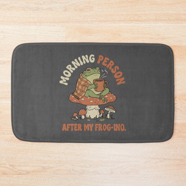 Item preview, Frog Morning Coffee Vintage Toad Meme designed and sold by LeshanArt.
