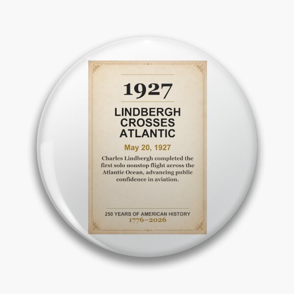 Item preview, America 250 | Lindbergh Crosses Atlantic | 1927 designed and sold by ariksworld.