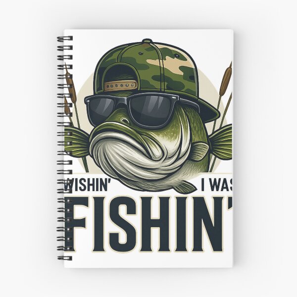 Item preview, Wishin I Was Fishin Funny Bass Fishing designed and sold by suechtmpoa.