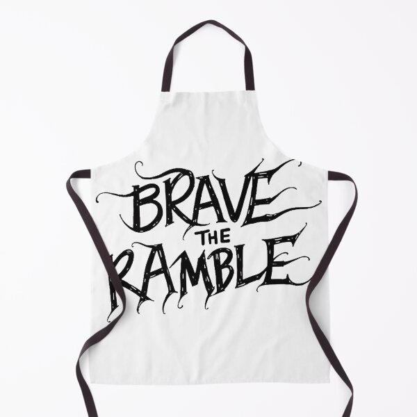 Item preview, BRAVE THE RAMBLE - Bold Aries Tattoo Design designed and sold by Qubivibe.