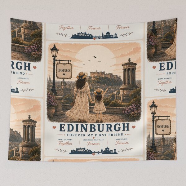 Item preview, Edinburgh Mother Daughter Duo Forever My First Friend designed and sold by BagFactoryUK.