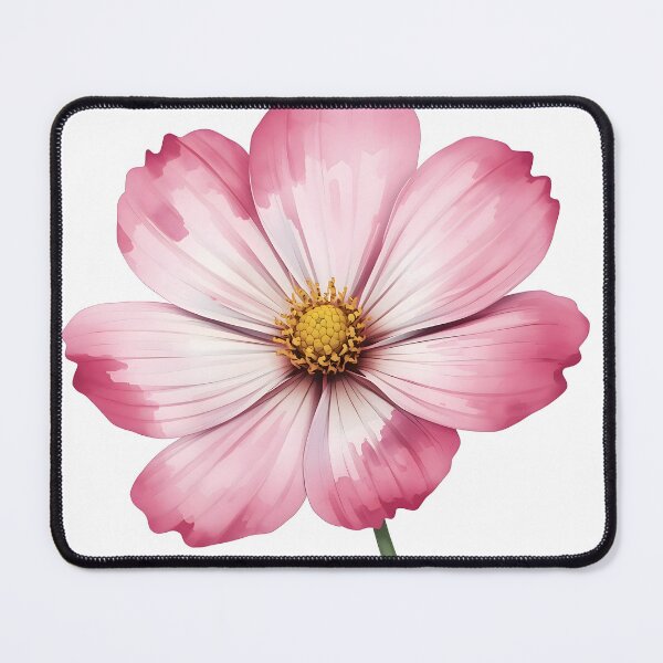 Item preview, Cosmos Flower Watercolor Painting designed and sold by RawNaturePrints.