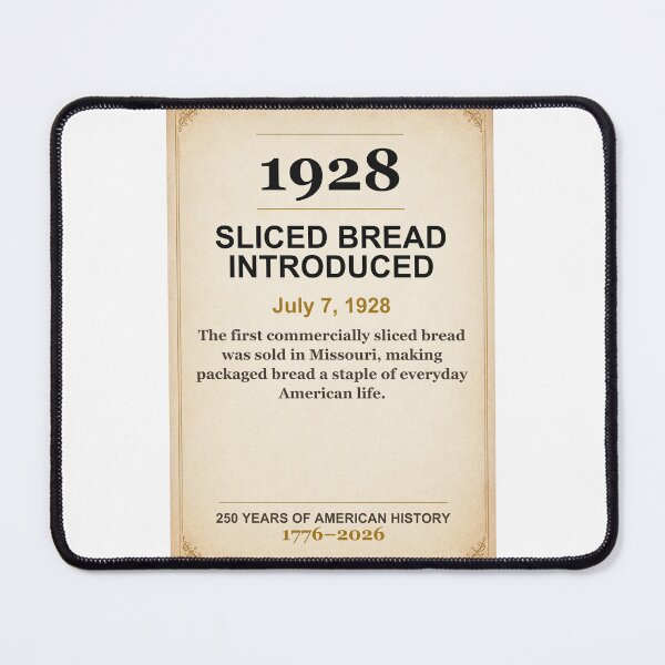 Item preview, America 250 | Sliced Bread Introduced | 1928 designed and sold by ariksworld.