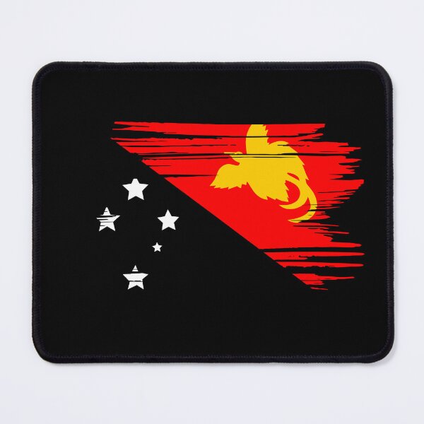 Item preview, Distressed Papua New Guinea Flag PG designed and sold by shitpostee.