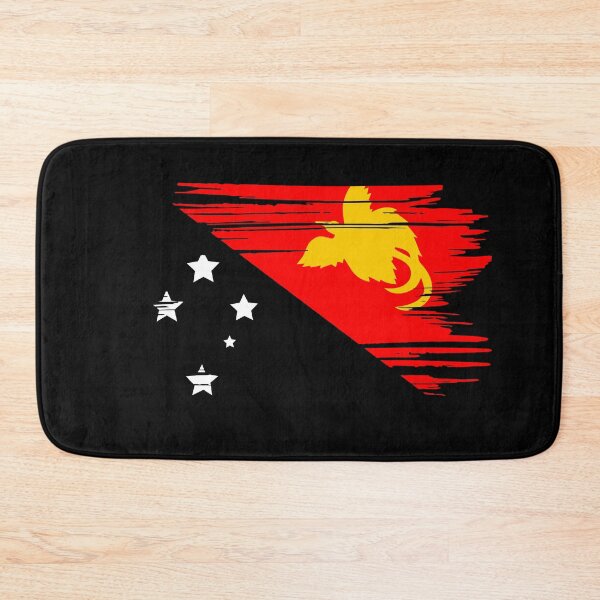 Item preview, Distressed Papua New Guinea Flag PG designed and sold by shitpostee.