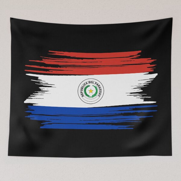 Item preview, Distressed Paraguay Flag PY designed and sold by shitpostee.