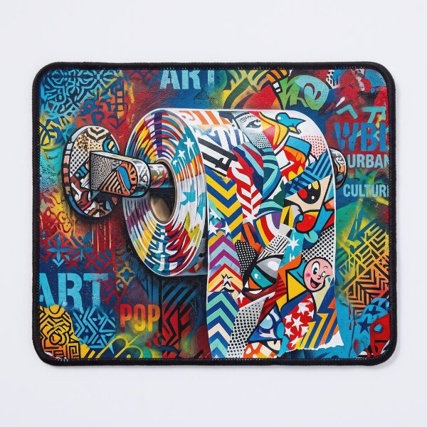 Item preview, Bathroom Art Roll Of Toilet Paper designed and sold by Home Decor Art.