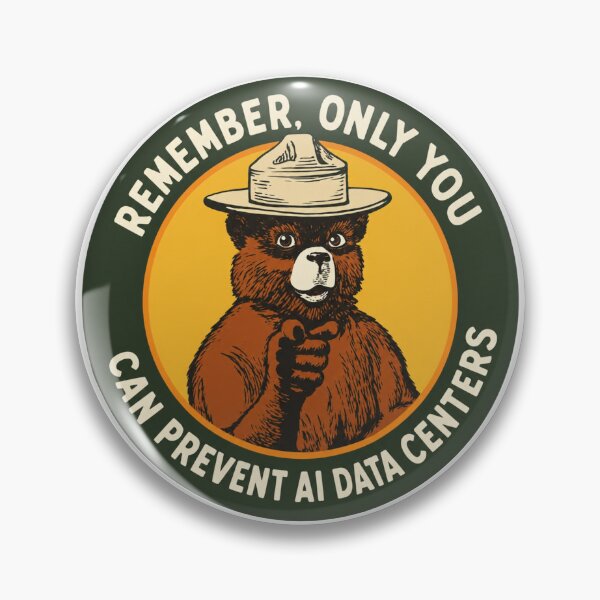Item preview, Remember, Only You Can Prevent Data Centers designed and sold by CoquetteGoose.
