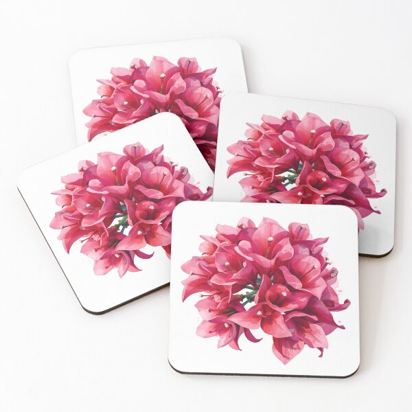 Item preview, Bougainvillea Flower Watercolor Painting designed and sold by RawNaturePrints.