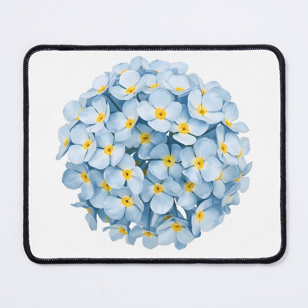Item preview, Forget Me Not Flower Watercolor Painting designed and sold by RawNaturePrints.