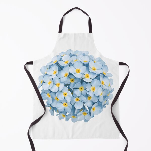 Item preview, Forget Me Not Flower Watercolor Painting designed and sold by RawNaturePrints.
