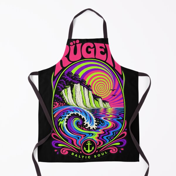 Item preview, Rügen Baltic Soul Chalk Cliffs Psychedelic designed and sold by HoshisWorld2018.