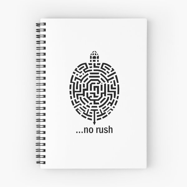 Item preview, Maze Turtle Illustration – No Rush – Labyrinth Art| Slow Living Gift designed and sold by FMproject.