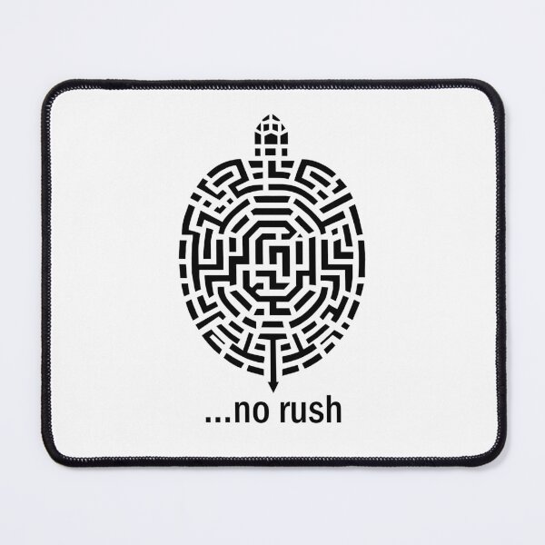 Item preview, Maze Turtle Illustration – No Rush – Labyrinth Art| Slow Living Gift designed and sold by FMproject.