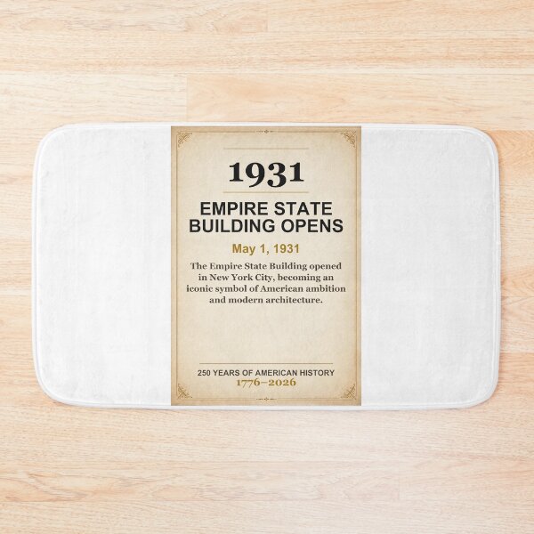 Item preview, America 250 | Empire State Building Opens | 1931 designed and sold by ariksworld.