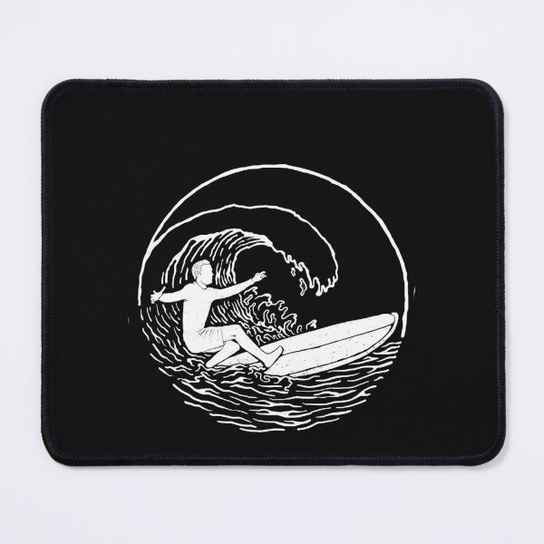Item preview, Surfing Ocean Wave Vintage Surfer designed and sold by Gbriel3.