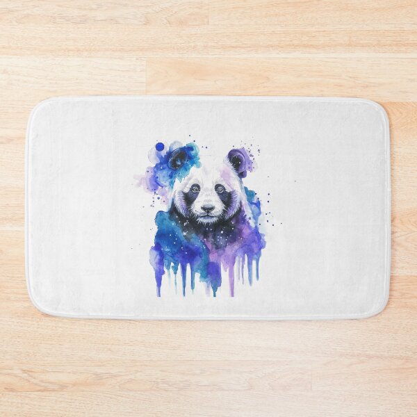 Item preview, Colourful Panda Spirit Animal Watercolour Art designed and sold by calamarisky.