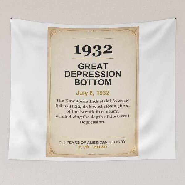 Item preview, America 250 | Great Depression Bottom | 1932 designed and sold by ariksworld.