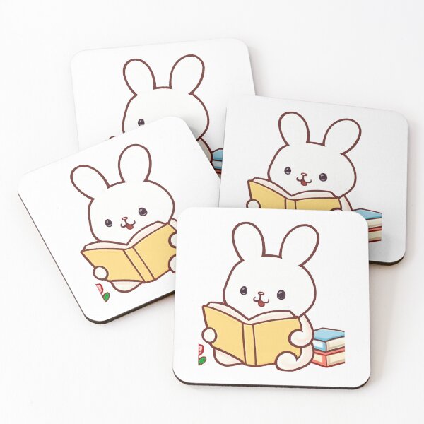 Item preview, Curious Bunny Reader designed and sold by foryouandyours.