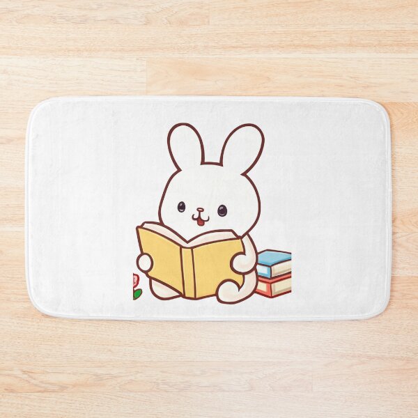 Item preview, Curious Bunny Reader designed and sold by foryouandyours.