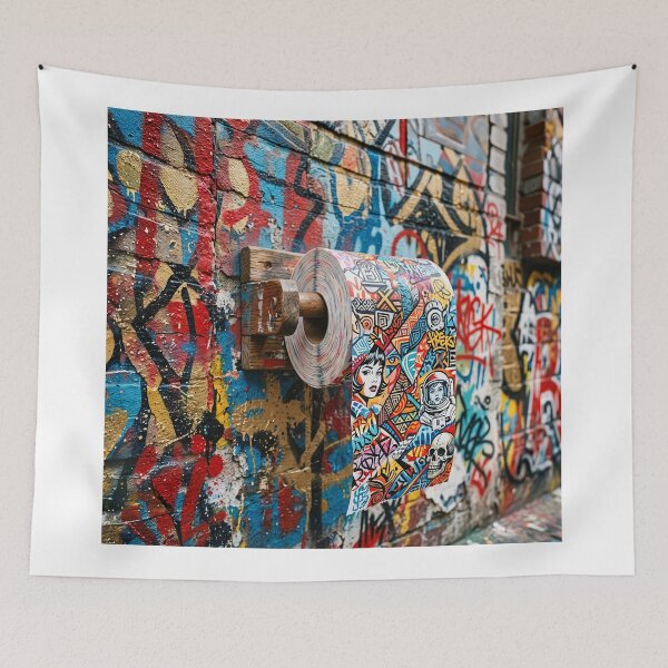 Item preview, Bathroom Art Roll Of Toilet Paper designed and sold by Home Decor Art.