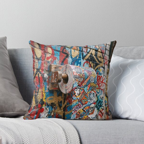 Item preview, Bathroom Art Roll Of Toilet Paper designed and sold by Home Decor Art.