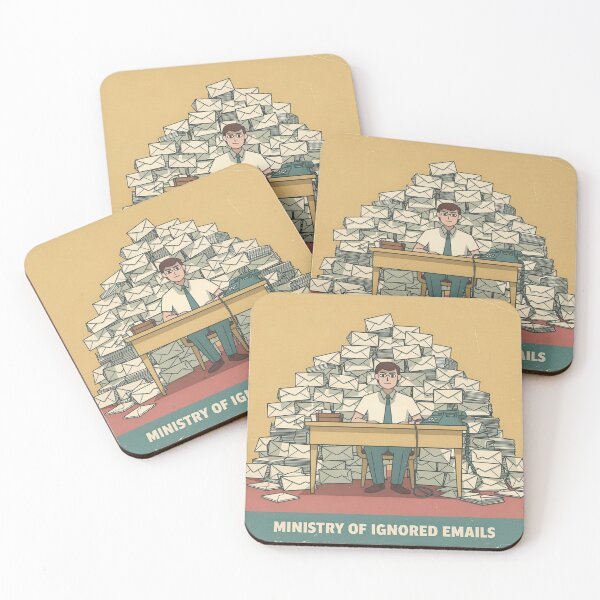 Item preview, Ministry of Ignored Emails designed and sold by PictorialWhimsy.