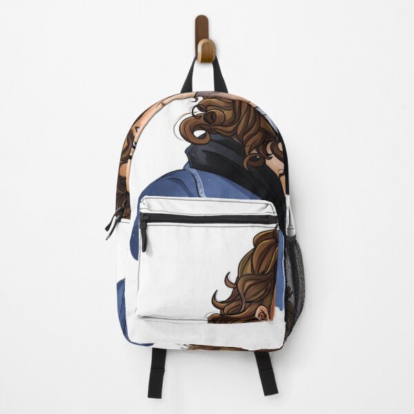 Item preview, Curly-haired character looks forward with calm, thoughtful expression. designed and sold by KireVeronica.