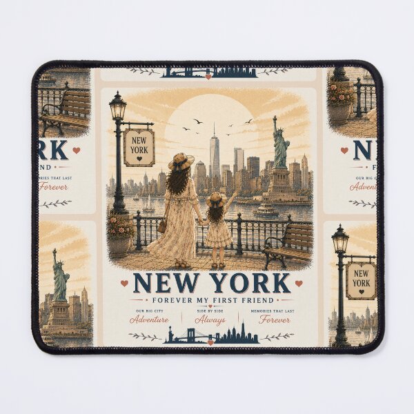 Item preview, New York Mother Daughter Duo Forever My First Friend designed and sold by BagFactoryUK.